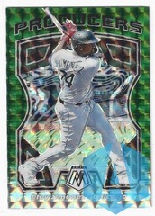 2021 Panini Mosaic Green Producers #P12 Eloy Jimenez Chicago White Sox